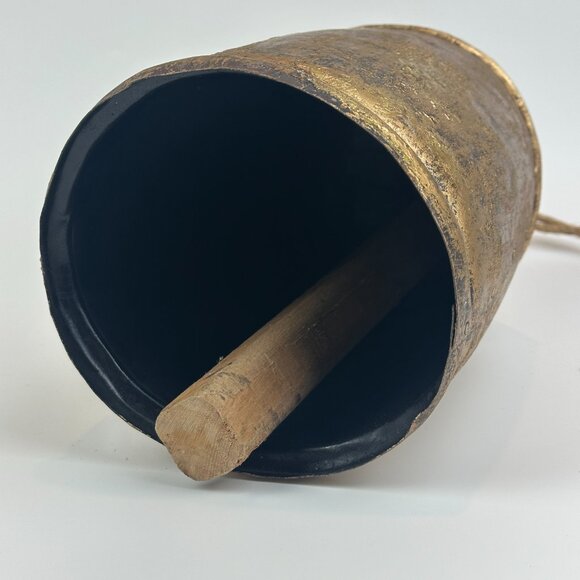 Carfar Handcrafted Giant Vintage Rustic Metal Harmony Cow Bell - LARGE BELL -NEW - Picture 14 of 16